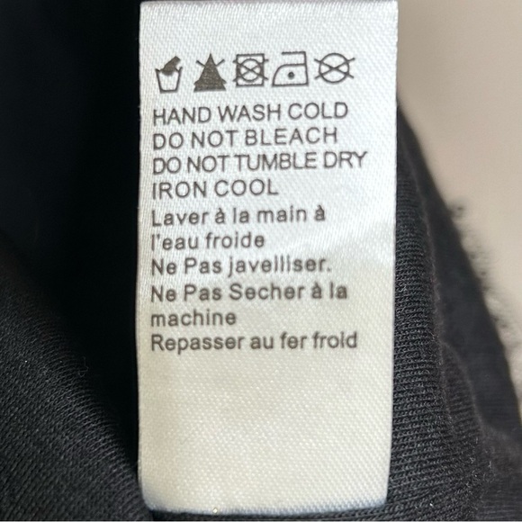 Lucca Couture High Waist Sequin Mini Skirt Black & Gold Stripe Size Medium - Picture 4 of 7